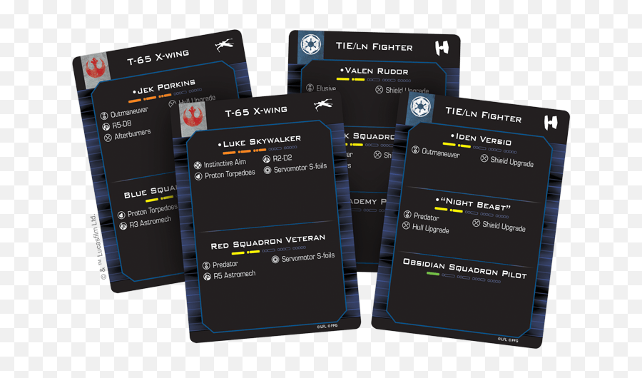 How To Build Your First Star War X Wing Squad Covenant Quick Cards Png - wing Png