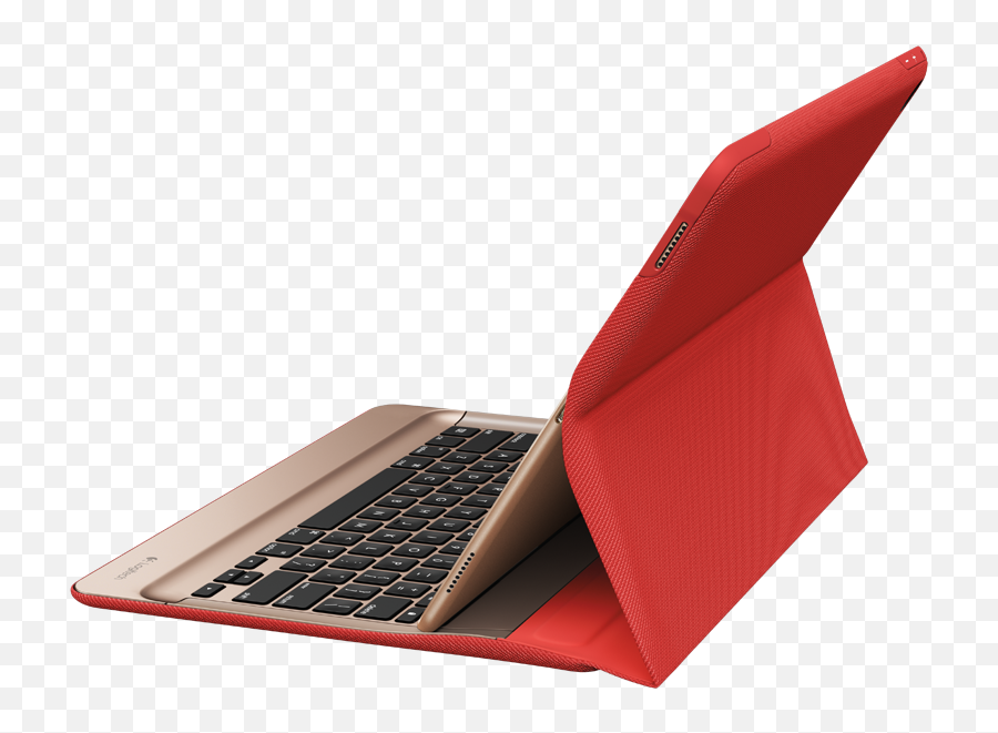 Logitech Create Ipad Keyboard Case With Apple Pencil Holder - Red Logitech Ipad Keyboard Png,Ipad Transparent
