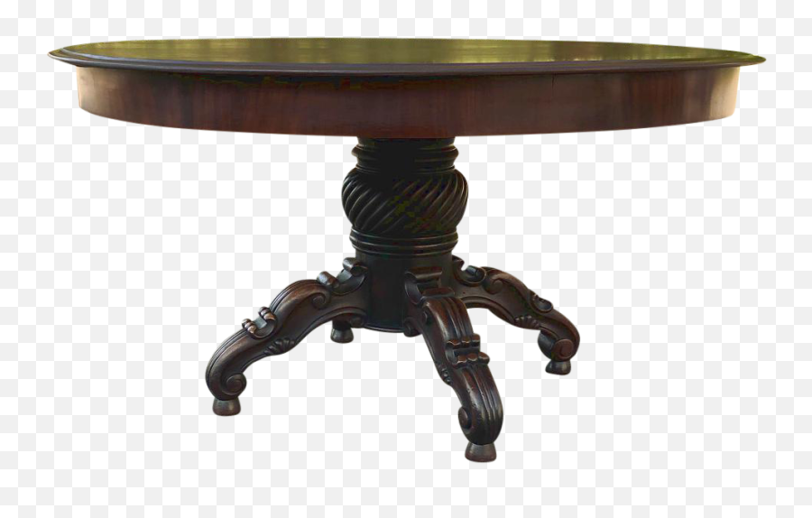 Antique 19th Century English Mahogany Round Dining Table - Outdoor Table Png,Round Table Png