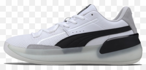 Puma Clyde Hardwood U0027whiteblacku0027 - Puma Clyde Hardwood Png,Puma Shoe Logo