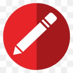 Red Pencil Icon - ImagiMotive Wat Ratburana png