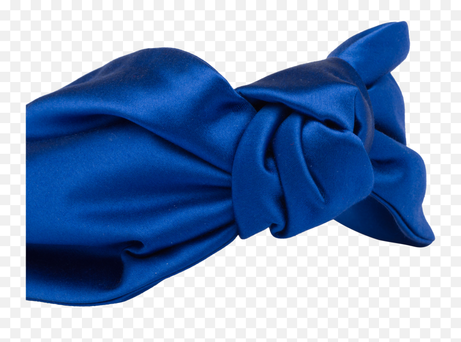 Download Satin Headband - Blue Headband Satin Hd Png Satin,Sweatband Png