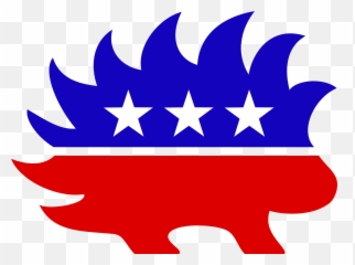 Libertarian Porcupine Version 2 - Jo Jorgensen Png,Porcupine Png