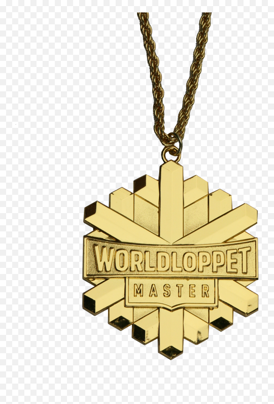 Worldloppet Gold Master Medal - Locket Png,Medal Transparent