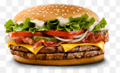 What Is Your Favorite Fast Food Burger - Double Bacon Cheese Whopper Png,Whopper Png