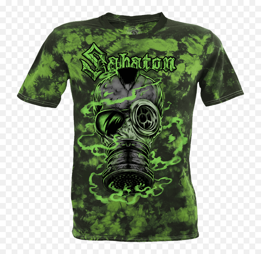 Attack Of The Dead Men T - Sabaton Attack Of The Dead Men Png,Green Tshirt Png