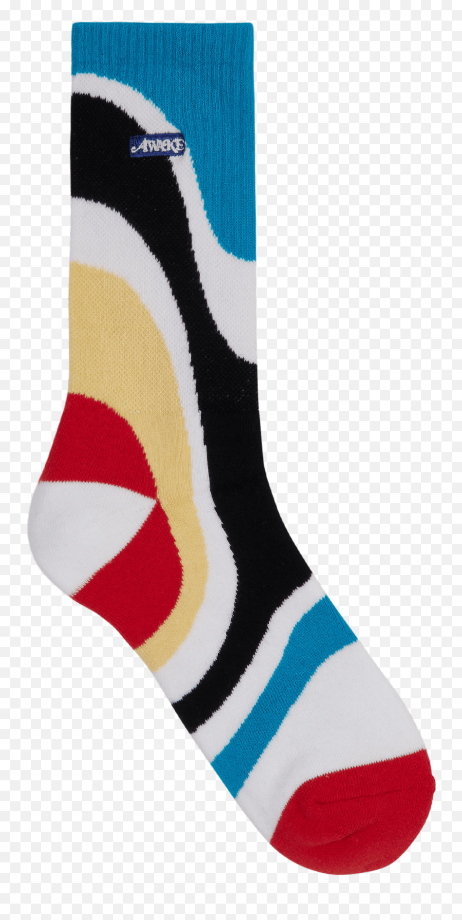Awake Ny Marble Stripe Socks - Sock Png,Stripe Logo Png