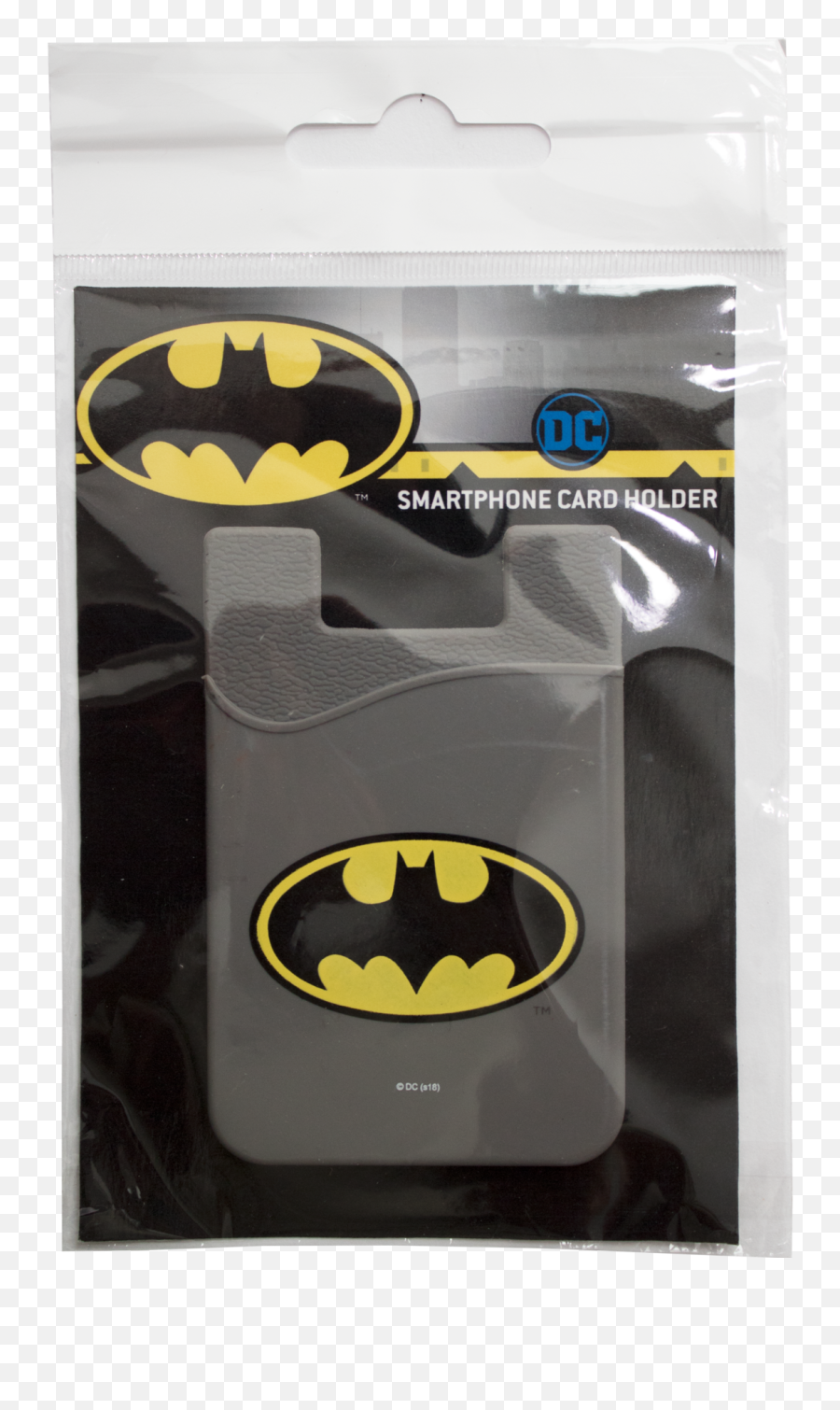 Dc Comics Batman Logo Smartphone Card Holder - Icon Heroes Bat Logo Png,Pictures Of Batman Logo