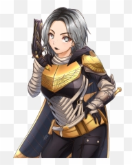 Destiny2 - Destiny Hunter Girl Png,Destiny Hunter Png