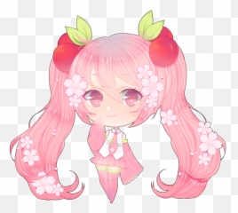 Sakura Miku Transparent - Png