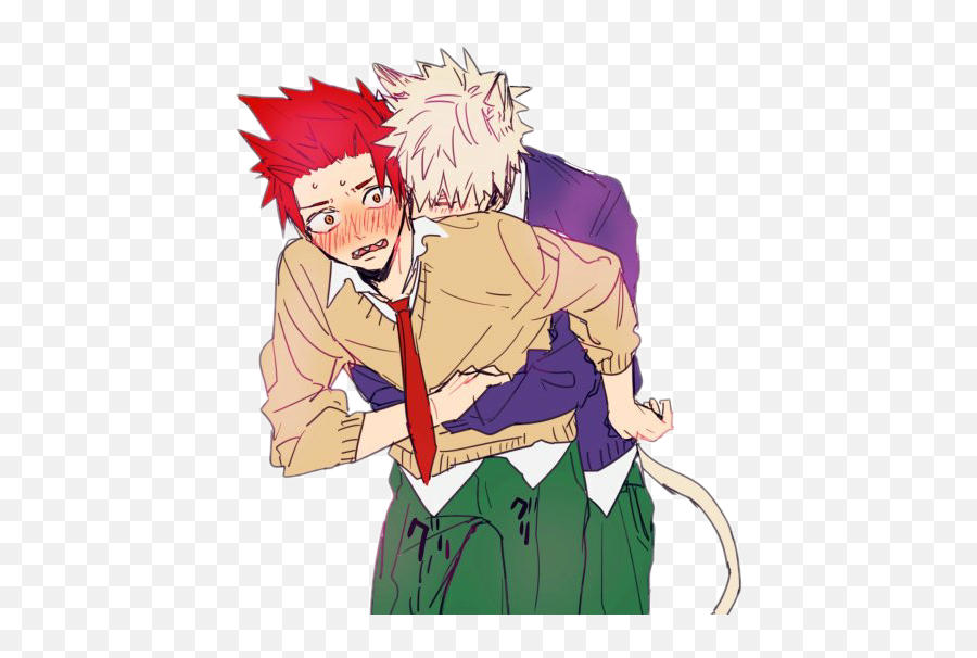 Bakugou - Eijirou Bakugou And Kirishima Png,Lewd Png