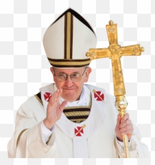 Pope Francis Png Clipart - Transparent Pope Francis Png,Pope Hat Png