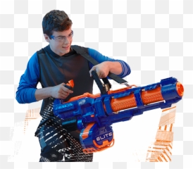 Nerf Gun Clipart - Elite Blaster png