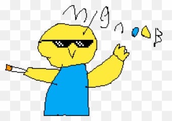 Pixilart Noob Headphones Png Mlg