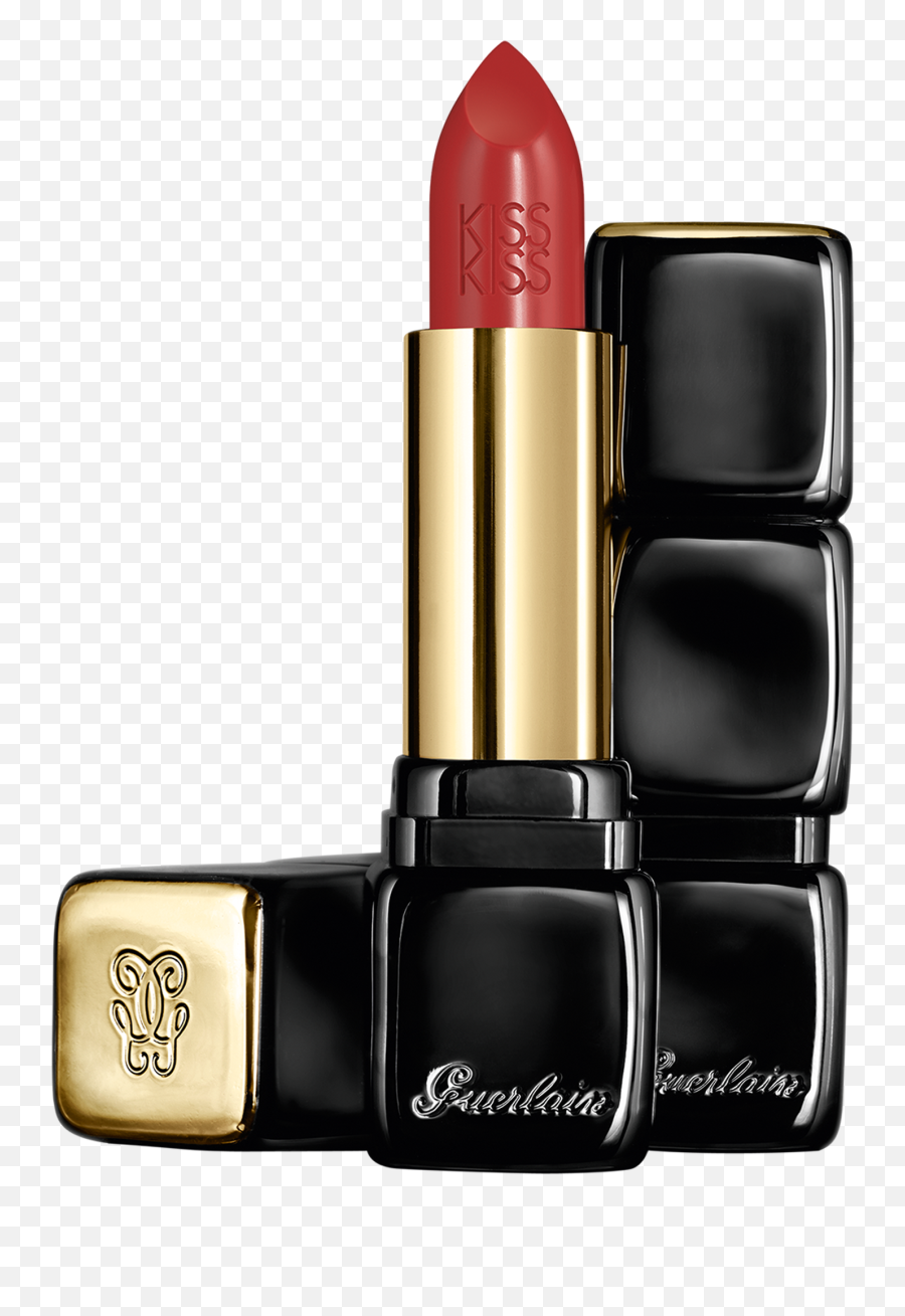 Kisskiss Shaping Cream Lip Colour Guerlain - Guerlain Kisskiss 343 Creamy Shaping Lip Colour Png,Kiss Mark Transparent