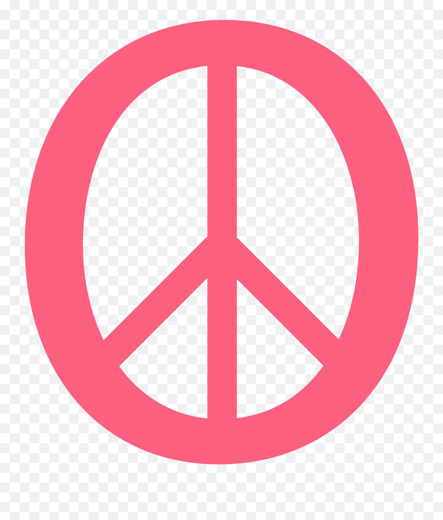 Brink Pink Peace Symbol 11 Clipart Panda - Free Clipart Images Dark Pink Peace Sign Png,Peace Symbol Png