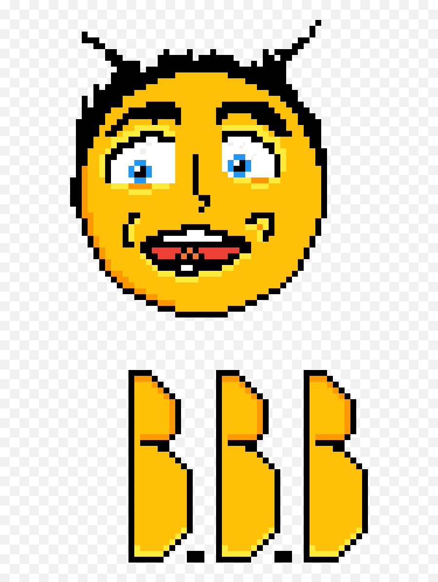 Pixilart - Barry Bee Benson Pixel Art Png,Barry B Benson Png