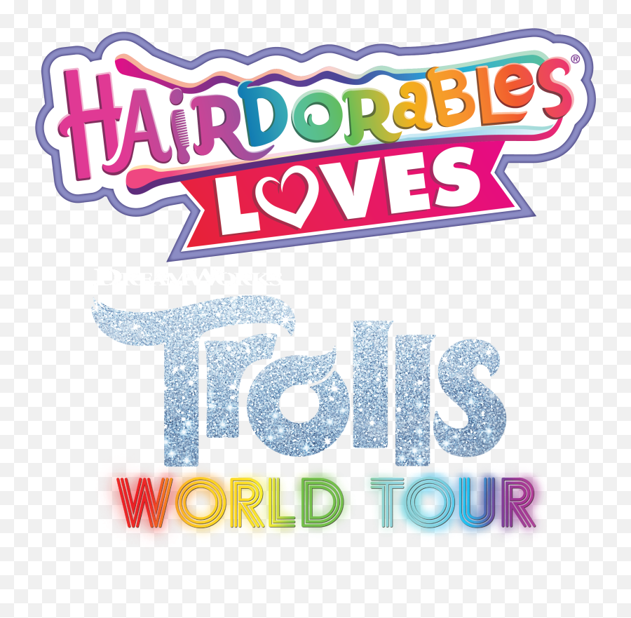 Hairdorables Loves Trolls World Tour - Language Png,Trolls Movie Logo