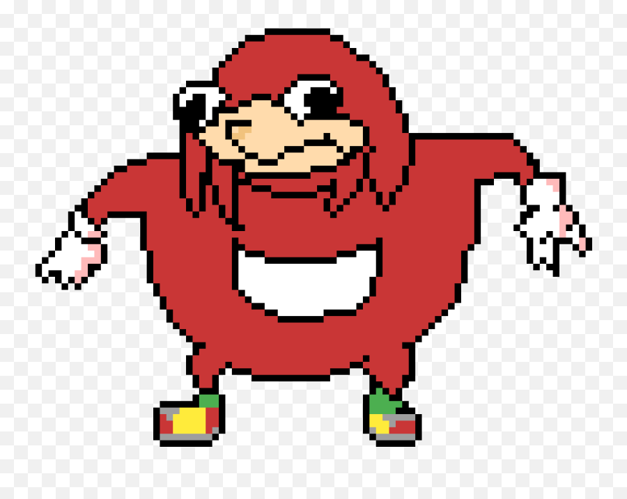 Pixilart - Pixel Art Minecraft Memes Png,Uganda Knuckles Png