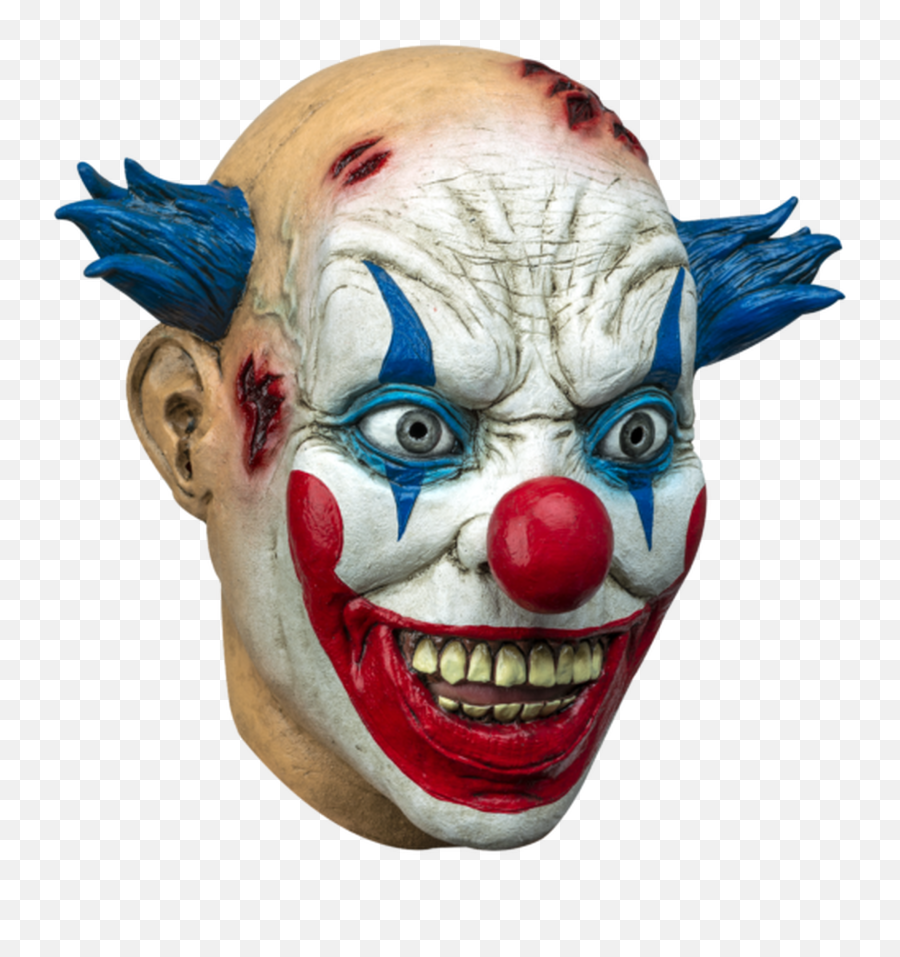 Creepy Clown Adult Mask - Clown Png,Scary Clown Png