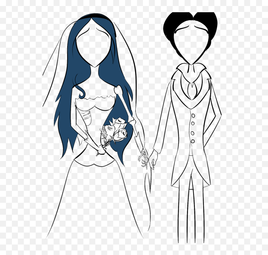 Corpse Bride Png 4 Image - Corpse Bride Drawing Victor,Bride Png