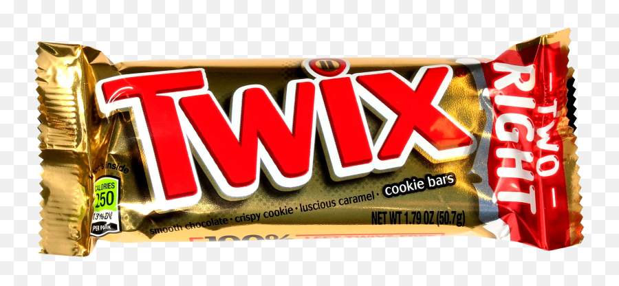 Twix Caramel Cookie Bar 1 - Twix Chocolate Bar Png,Candy Bars Png