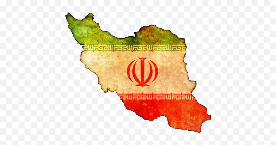 Iran Flag - Flag Iran Map Png,Iran Flag Png