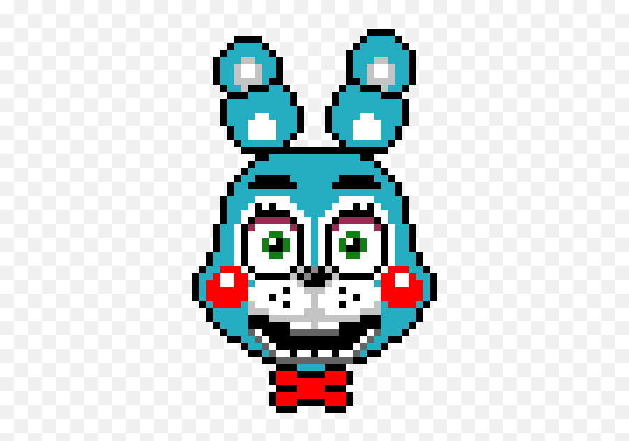 Toy Bonnie Pixel Art Maker - Five Nights At Pixel Art Png,Bonnie Png