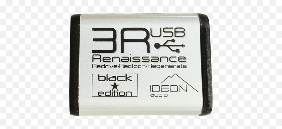 3r Usb Renaissance Mk2 Black Star U2013 Ideonaudio - Portable Png,Black Star Transparent