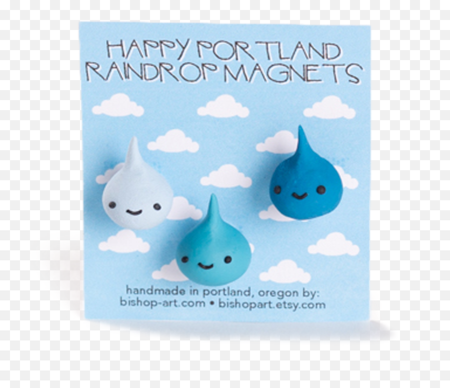Raindrop Magnets - Soft Png,Raindrop Transparent
