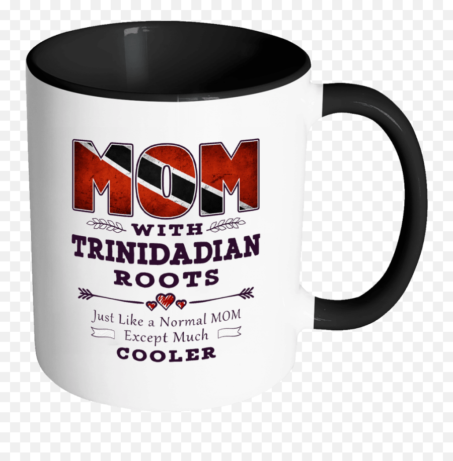 Trinidad Flag 11oz Funny Black - Happy Panamanian Day Png,Trinidad Flag Png