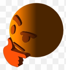 Thinking Emoji - Happy png