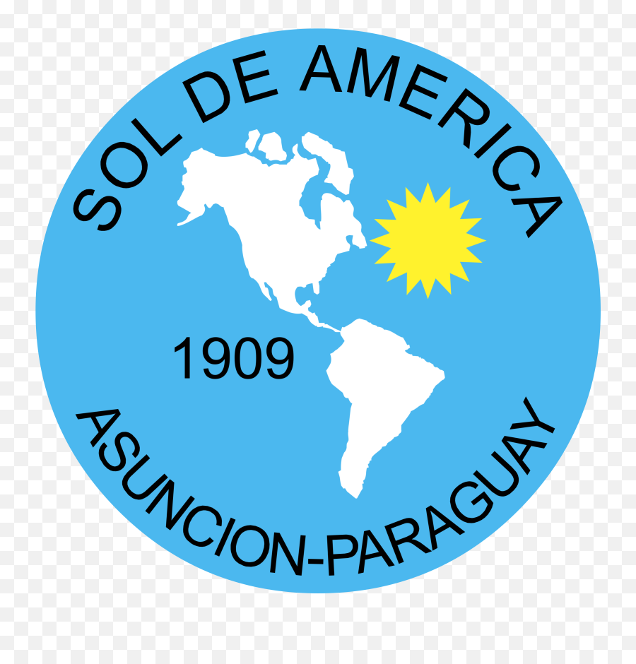 Club Sol America Logo Png Transparent - Sol De America De Asuncion,Club America Logo