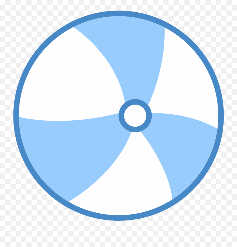 Download Hd Beach Ball Blue Icon - Cell Phone Radiation Png Orthopedic Shoes,Blue Phone Icon