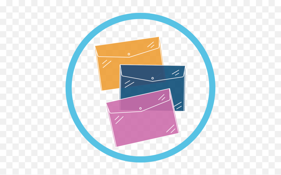 An Ultimate Guide To Poly Envelopes - Blue Summit Supplies Horizontal Png,Rainbow Folder Icon