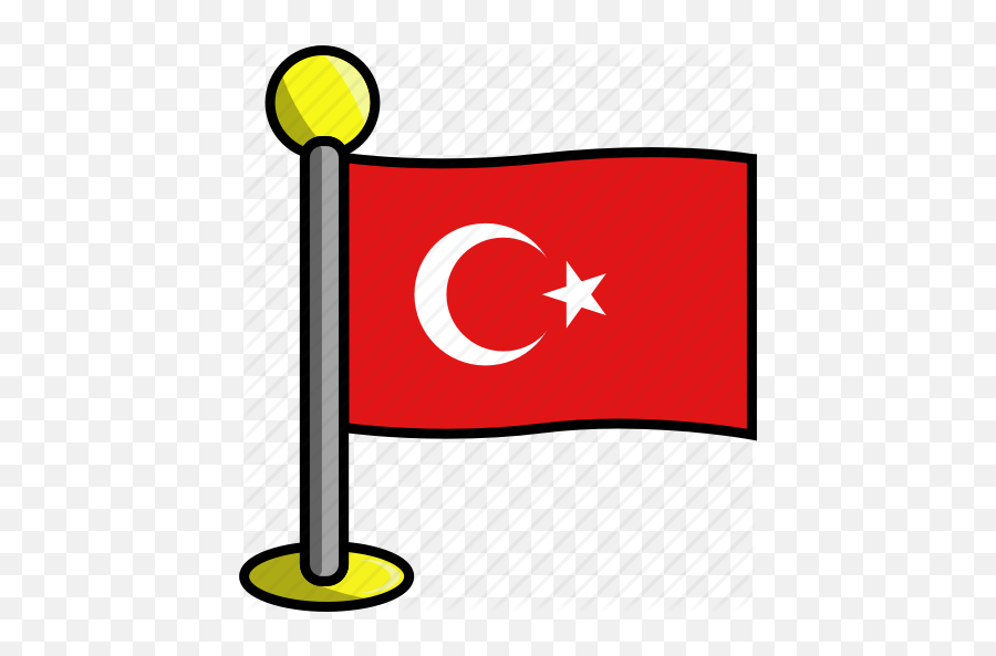 Country Flag Flags Turkey Icon - Çanakkale Memorial Png,Turkey Flag Icon