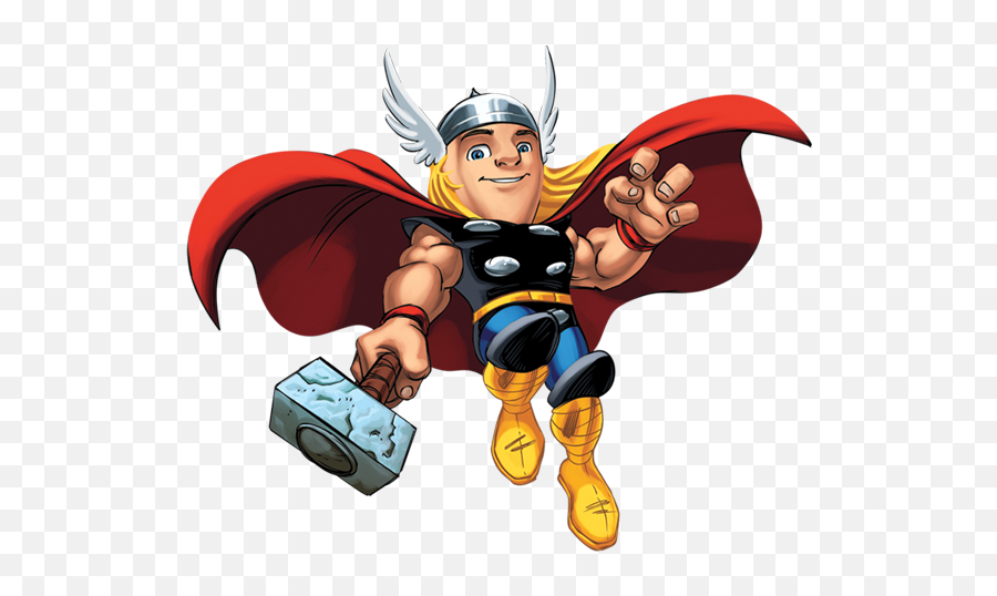 Marvel Super Hero Png Picture - Super Hero Squad Png Thor,Super Hero Png