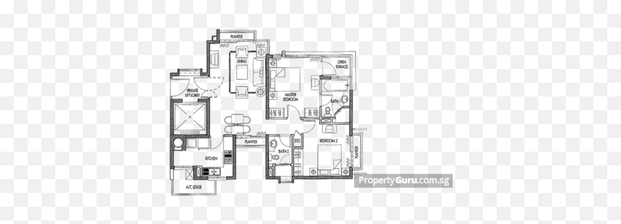 Caribbean - Caribbean At Keppel Bay Floor Plan Png,Icon Bay Floor Plans