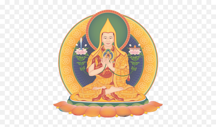 Kadampa Buddhism Kmcarizona - Je Tsongkhapa Kadampa Png,Buddhism Icon