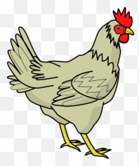 Vector Black And White Stock Png Files - Chicken Cliparts