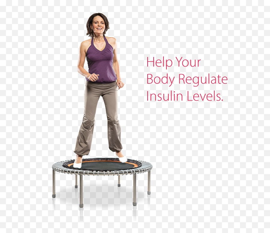 Rebounding For Type 2 Diabetes - Trampoline Jump Png,Insulin Device Icon