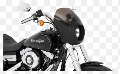 Memphis Shades Cafe Fairing Black - Dyna png