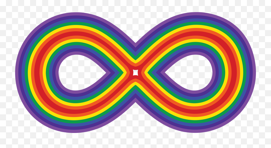 Free Clipart Of A Rainbow Infinity Symbol - Infinity Rainbow Prism Infinity Symbol Png,Rainbow Icon Png