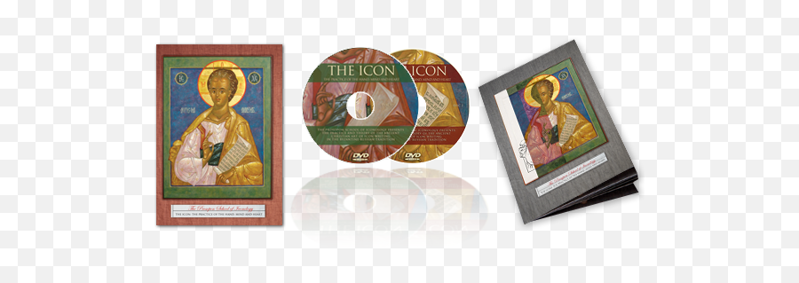 Prosopon School Dvds Iconography Art Artist - Optical Disc Png,Printable Orthodox Icon Coloring Pages