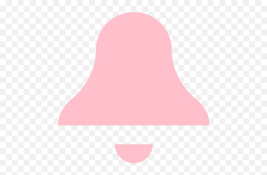 Pink Bell 3 Icon - Free Pink Bell Icons Pink And Black Bell Icon Png,Doorbell Icon