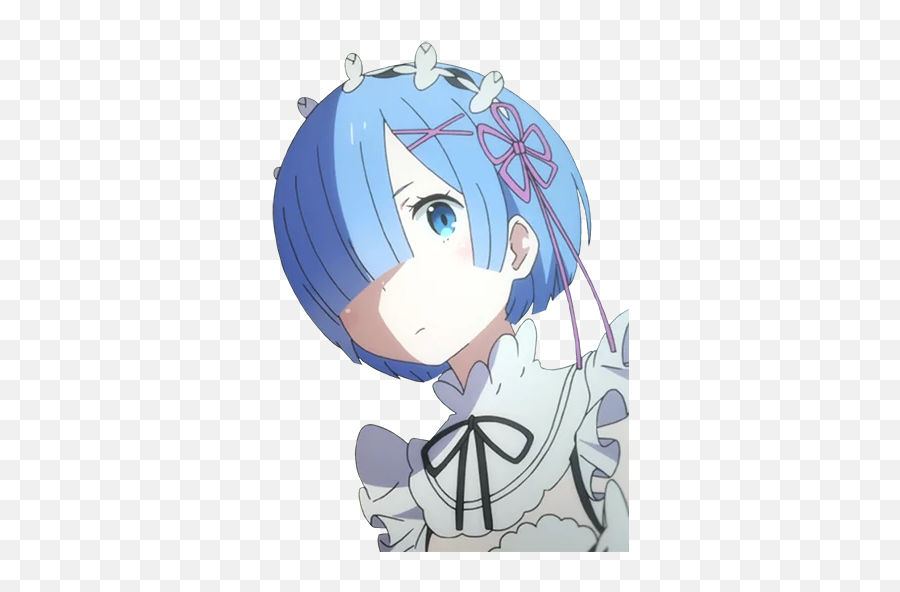 Anime Telegram Stickers - Rem Ram Gif Matching Png,Rem Icon