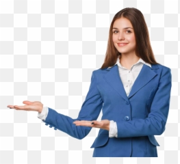 Download Recommended Business Gesture People Free - Girl Pic Png