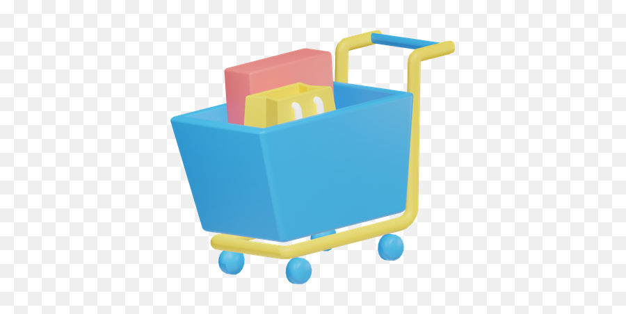 Shopping Cart Icon - Download In Colored Outline Style Household Supply Png,Shopper Icon