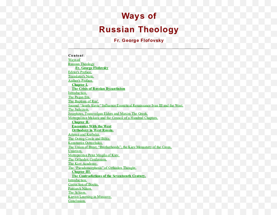 Doc Ways Of Russian Theology - Academiaedu Language Png,Russian Collusion Bear Icon