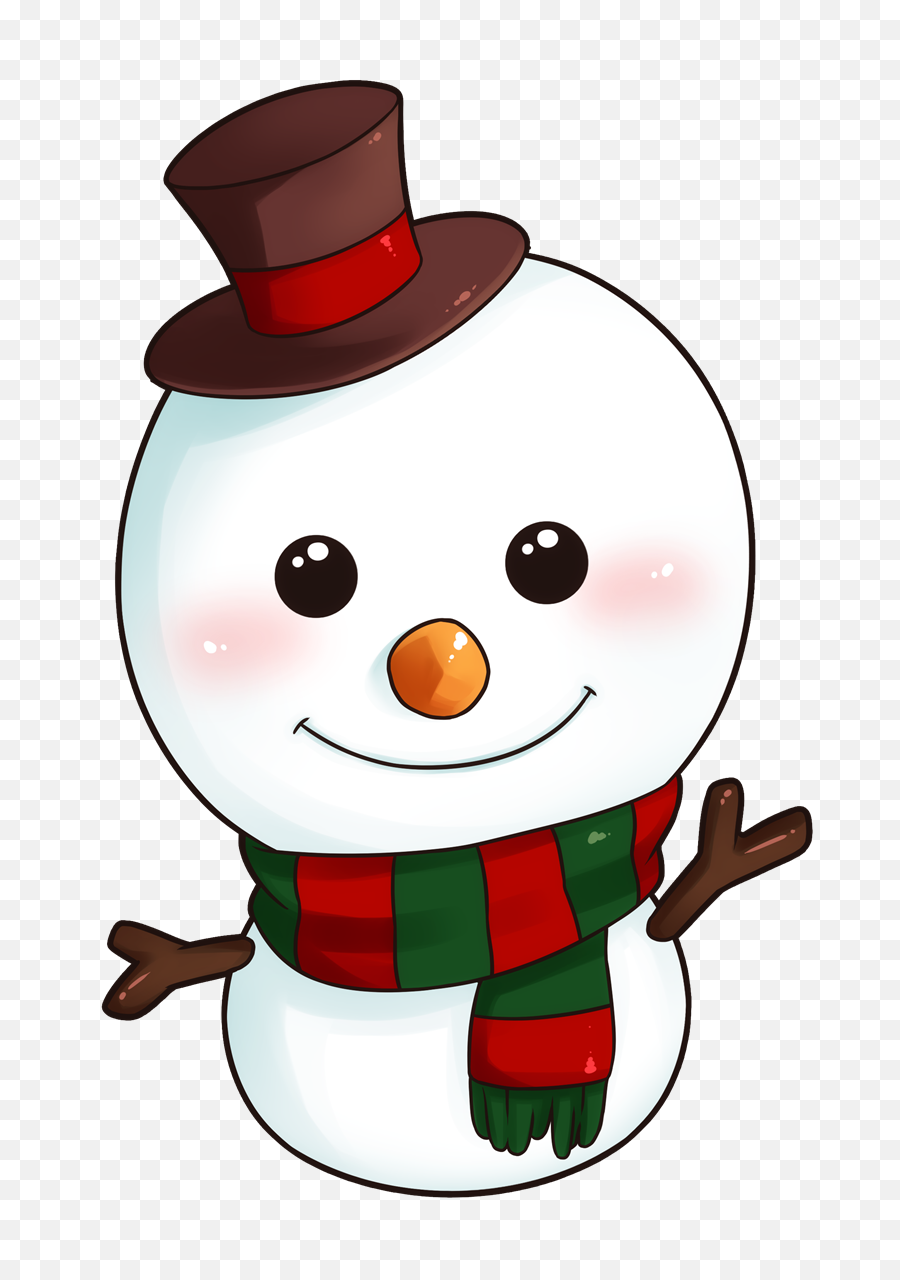 Baby Snowman Clipart Cute - Clipart Cute Snowman Christmas Png,Snowman Clipart Png